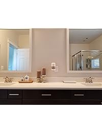 Mount Genie Smart Home Outlet Estante: Almacenamiento de cable oculto y cortocables extra personalizados ideal para Google Home, Nest, cámaras de seguridad, altavoces inteligentes y más, Blanco