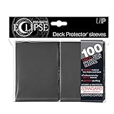 Ultra Pro Matte Eclipse Smoke Grey Standard Deck Protector Sleeves (100 Count Pack), One Size