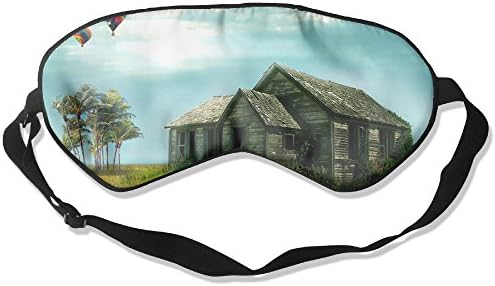 LORIE WESTERN Hot Air Balloon Cute Sleep Aid Blindfold Eye Patch