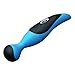 ROWAWA Silicone Massager Rechargeable and Waterproof 7 Speed Body Massager Electric Handheld Massager for Women Blue