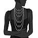 1.2mm Solid .925 Sterling Silver Square Box Chain Necklace, 30 inches