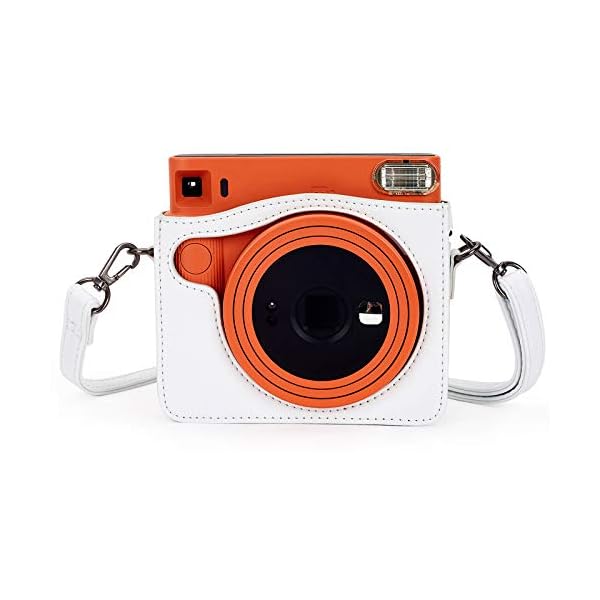 Leebotree Sofortbildkameras Tasche Kompatibel mit Instax Square SQ1 Sofortbildkamera, Kameratasche mit Weichem PU Leder… – Bild 5