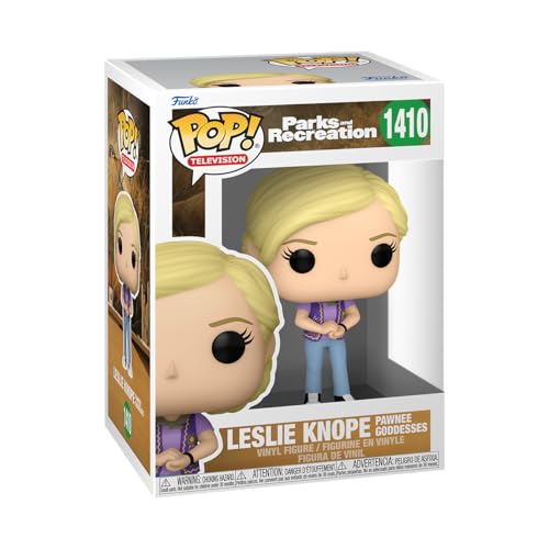 Funko Pop! TV: Parks & Recreation - Leslie Knope - (Goddess) - Parks and Recreation - Figurine en Vinyle à Collectionner - Idée de Cadeau - Produits Officiels - Jouets pour Les Enfants et Adultes