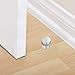 Baldwin Estate 4505.260 Modern Floor Bumper in Polished Chrome, 1.18