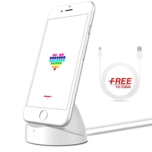 Type-C Docking Station,SINCETOP Phone Dock with Lightning Cable,USB-C Charging Dock Desktop Charger Cradle for LeTV, HUAWEI, Xiaomi Mi Type-C Mobile Phone Fast Charger Station,Lightning Charger Dock