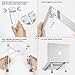 Adjustable Laptop Stand, Portable Aluminum Notebook Holder Riser Foldable Desktop MacBook Stand Compatible with Notebook, HP, Dell, IBM, iPad Tabletthumb 3