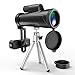 12x50 Monocular Telescope, CAICO-X High Power & HD Monocular with Smartphone Holder and Tripod for Watching Bird, Hiking, Hunting, Camping