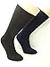 Women's Rayon from Bamboo 3PK Crew Socks (5-9 Shoe) (Black)