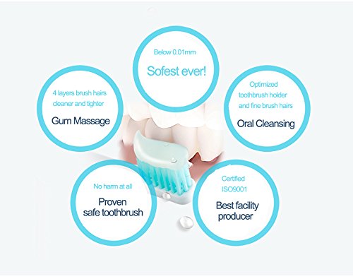 tntn mom's ultra-fine grain toothbrush for pregnant with clean oral health care gbsa