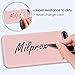 MILPROX Silicone Case, Pretty Series Liquid Silicone Gel Rubber, Shockproof Case with Microfiber Cloth Lining Cushion Compatible with iPhone 7 Plus/8 Plus - Pink