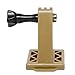 AOUTACC Tactical Excavator Mounts for GoPro Bracket or NVG Helmet Base (Tan)