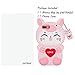 YINTRADE 3D Pink Cat Case for iPhone 8 Plus/7Plus/6S Plus/6 Plus (5.5
