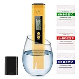 WeekStar Digital, 0.01 High Accuracy Pocket Size Meter/PH 0-14.0 Measuring Range, Quality Tester for Household Drinking Water, Swimming Pools, Aquariums, YELLOW