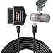 Quick Parking Mode DIY Hardwiring Kit Continuously Recording Mini USB Port Compatible with Vantrue N2 Pro dashcam dash camera car blackbox FREE window warning decor