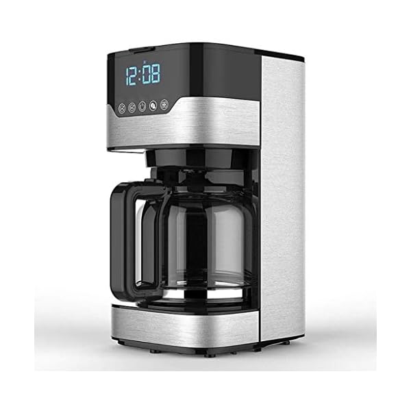 1yess Kaffeemaschine 4cup Programmierbare Kaffeemaschine mit Kaffeekanne Kaffeemaschine mit Timer und Thermal Pot…