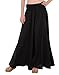 SNS Pure Cotton Long Palazzo Pants Women Trouser Black