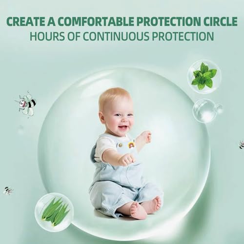 60 Anti-Mosquito Patches with Children's Design, Cartoon Mosquito Repellent Stickers, Ideal for Camping, Hiking and Outdoors (Animals)