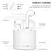 Wireless Headset, Stereo Bluetooth Headset with Charger, Mini built-in headphones for iPhone 7, 7 Plus, 6S, 6S Plus, 6, SE, 5S, 5, Samsung Galaxy S7, S8 and Android phones
