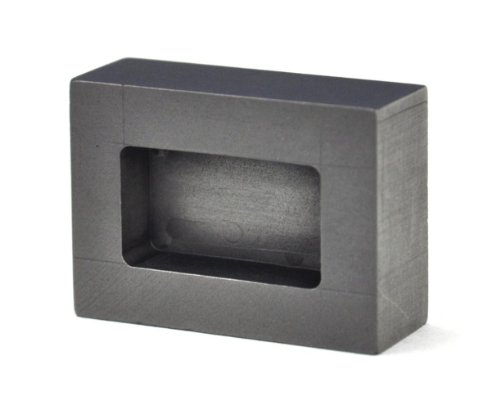 2 oz Troy Ounce Silver ECO Graphite Ingot Mold For Melting Casting Refining Precious Metal Scrap Jewelry