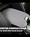 ISSYAUTO Center Console Cover Compatible with 2008-2012 Accord Armrest Cover Replacement, Gray