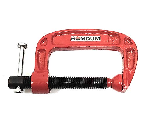 Homdum Heavy Duty G Clamp | C Type Clamping Tool (2 inch)