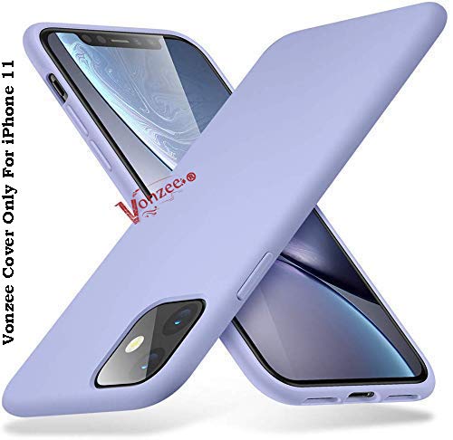 Vonzee® iPhone 11 Back Cover Liquid Silicone Phone Cover Wireless Charging Support Candy for Apple iPhone 11 [Romance Se