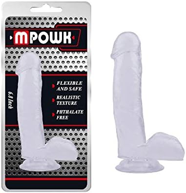 Geoyoyo MPOWK - Flexible Safety Silicone Transparent Wands Relax Waterproof Massage Toys - Private Packaging