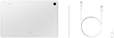 Samsung Galaxy Tab S9 FE Tablet 128GB S Pen Silver 3 Year Extended Warranty UK view 9