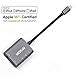 MOKiN Lightning to 3.5 mm Headphone Jack Adapter [Apple MFi Certified] for iPhone X/iPhone 8/iPhone 7 Audio and Charge Splitter Adapter Aluminum(Gray)