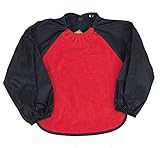 Silly Billyz Long Sleeve Bib - Small - Toweling with Snuggle Neck