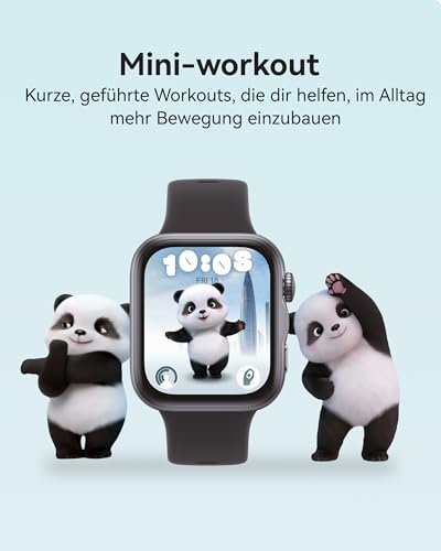 Watch FIT 5 Smartwatch, GPS, Sportuhr mit Schlaftracker, Schwarz