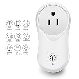 Smart Plug, WIFI Outlet, USB Charger, No Hub Required, Compatible with Alexa, Control Your Device Anywhere