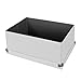 Samsill PNS02LSBK Pop n' Store Decorative Storage Box With Lid