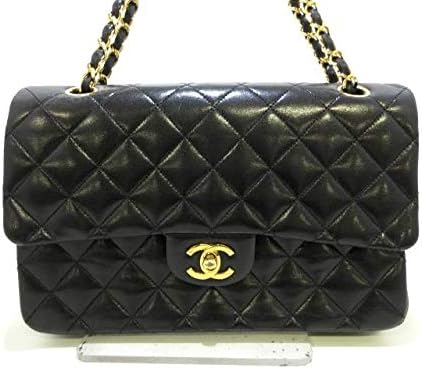 Amazon シャネル Chanel ショルダーバッグ マトラッセ 黒 中古 Chanel ショルダーバッグ