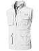 H2H Mens Casual Work Utility Hunting Travels Sports Vest with Multiple Pockets