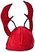 Jacobson Hat Company Men's Felt Lobster Hat, Red, Adult, 18499 RDAO