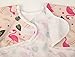 Sigzagor Baby Bib Sleeved Shirt With Pocket 1-3 years old Toddler Painting Drawing (Floral)