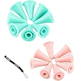 Estone New 16 Pcs Knit Knitting Needles Point Protectors 2 Sizes For Knitting Craft