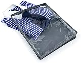 HANGERWORLD Pack of 5 Grey Breathable Cashmere Jumper Storage Pouch Bag view 3