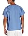 Landau Scrub Zone Unisex Relaxed Fit 1-Pocket V-Neck Scrub Top 71221 Ceil Blue