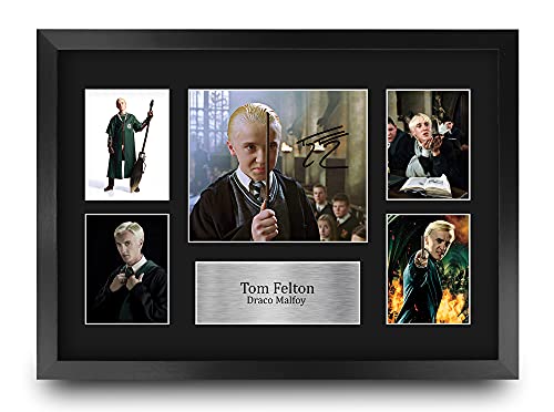 (A3 Framed) Tom Felton Display