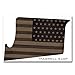 Ultimate Arms Gear Mag Wraps Magwell Slaps FDE Flat Dark Earth Tan US American Patriot Flag AR15/M4/M16 .223 5.56 Waterproof Durable Lower Decal Skin Kit - USA MADE