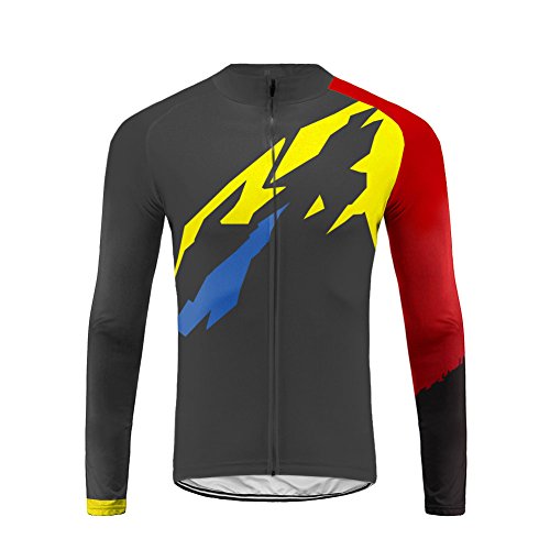Uglyfrog Mens Cycling Jersey Long Sleeve Top Cycle Racing Team Quality Biking Shirt Newest Designs