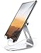 Tablet Stand Adjustable, Lamicall Tablet Stand : Desktop Stand Holder Dock Compatible with Tablet Such as iPad 2018 Pro 9.7, 10.5, Air Mini 4 3 2, Kindle, Nexus, Tab, E-Reader (4-13'') - Silver primary