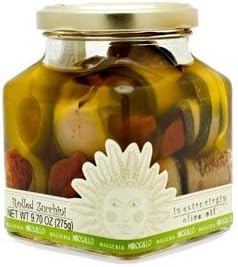 Masseria Mirogallo Rolled Zucchini In Extra Virgin Olive Oil, 9.7 Ounce