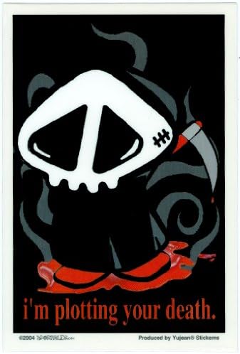 Agorables - Im Plotting Your Death - Sticker / Decal