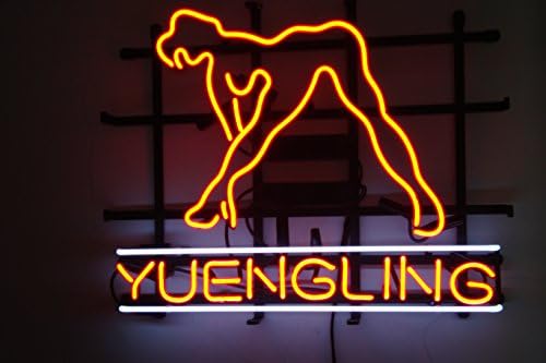 Fashion Neon Yuengling Live Nudes Girl Real Glass Tube Neon Signs Handcrafted Bulbs Beerbar Shop Display Neon Sign19x15!!!Best Offer!