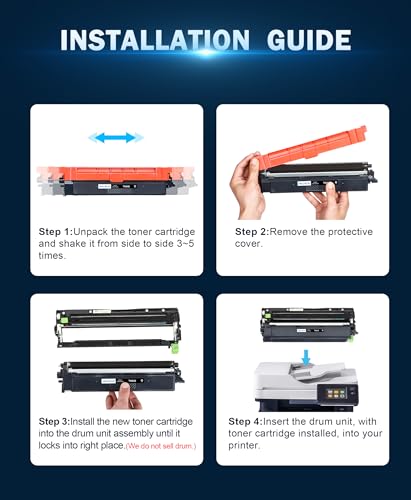 TN248 Black TN-248 TN-248BK TN248XL Toner 248 Compatible with Brother TN-248 Toner TN-248XL for Brother MFC-L3760CDW Toner MFC-L3740CDW DCP-L3560CDW HL-L3240CDW MFC-L8390CDW DCP-L8390CDW DCP-L3520CDCDCDW (2 Black)