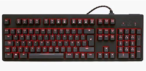 FUNC FUNC-KB-460-US-BL LED Backlight USB Wired Gaming Mechanical Keyboard (Black)