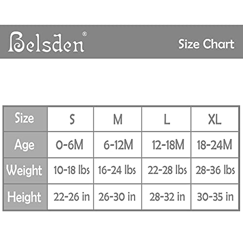 Belsden MicroFleece Baby Wearable Blanket 612M, Ultra Soft Cozy Safe